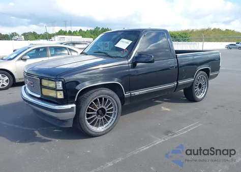 1998 GMC Sierra 1500 Sl Wideside из США, поврежденный, VIN 1GTEC14W3WZ553375